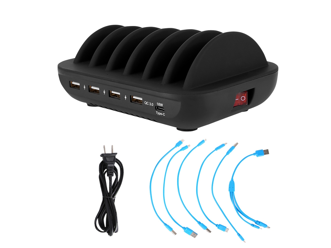 Carregador All in one LAXISCREED Qc3.0 Fast Charging Type c