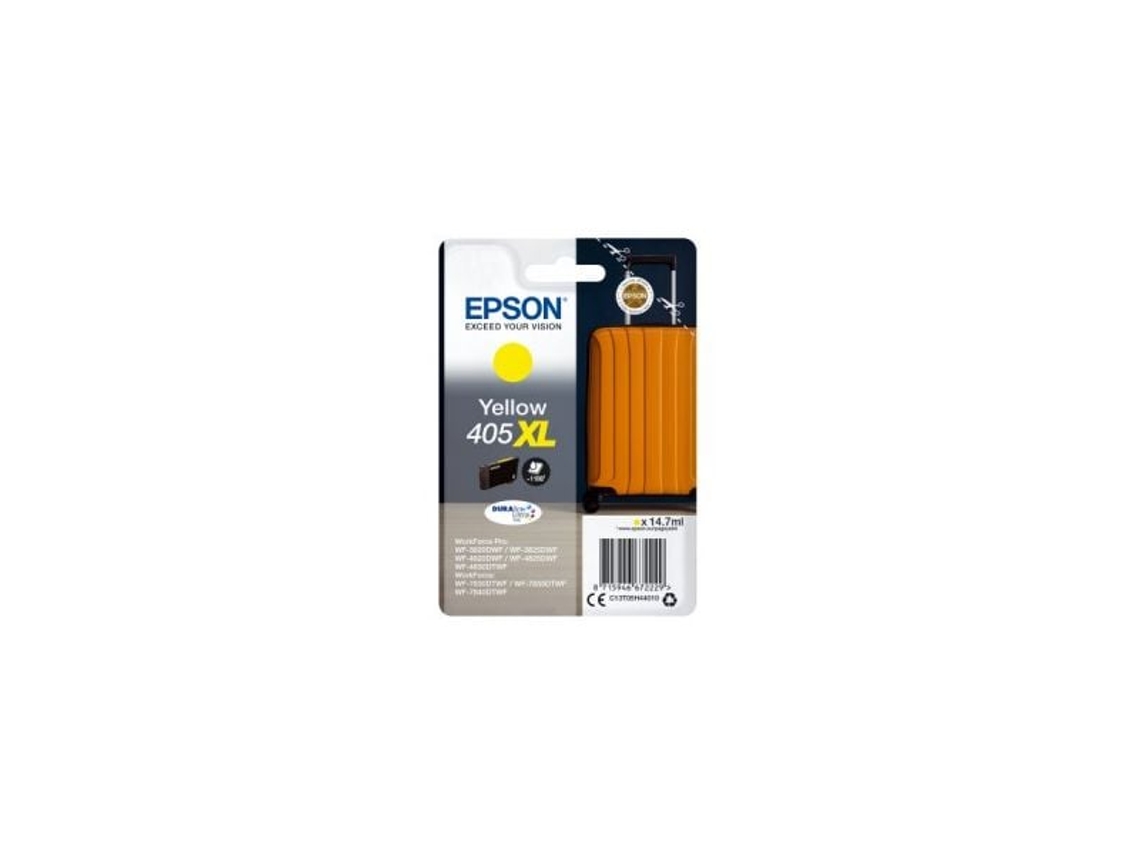 Tinteiro EPSON 405XL DURABrite Amarelo