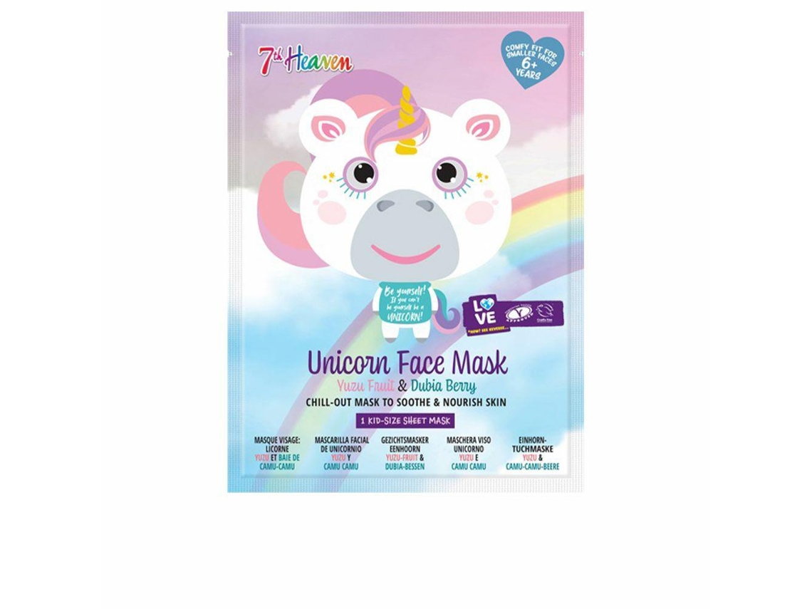Máscara Facial 7Th Heaven Animal Unicorn Revitalizador Nutritivo 1 Uds