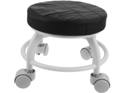 Cadeira Ergonômica Portátil Com Rodinhas Para Escritório E Salão De Beleza, Cadeira Confortável Para Pedicure E