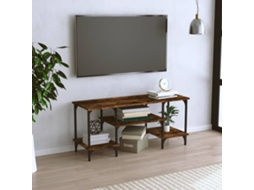 Vidaxl Móvel Para Tv 102x35x45,5 Cm Derivados Madeira Carvalho Fumado