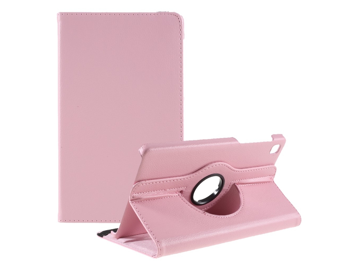 Capa Lichia Samsung Galaxy Tab A7 Lite 360 ​ ​-rosa