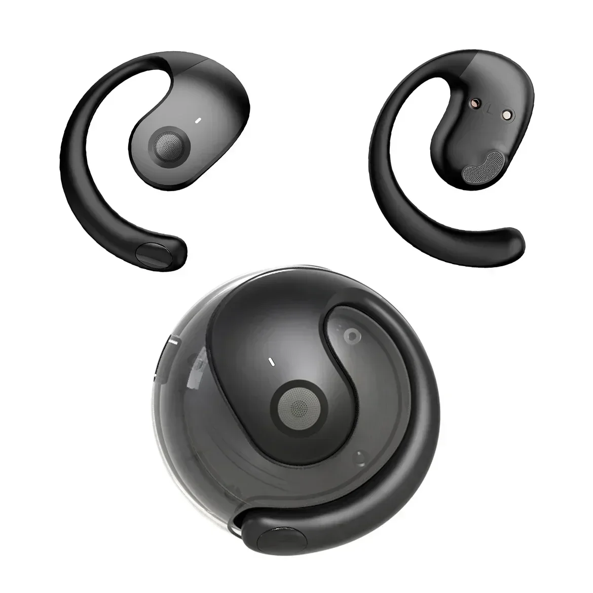 Fones De Ouvido Bluetooth Sem Fio (pretos) Com Microfone, Estéreo Hifi