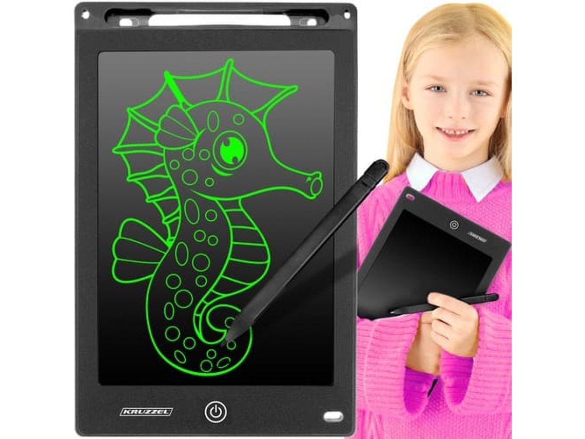 Bloco De Desenho Digital 10″ Xl | Desenhe E Escreva | Para Adultos E Crianças_qq Slowmoose