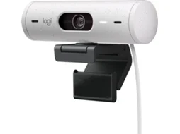 Webcam LOGITECH Brio 500 (Full HD - 1080p - Microfone Incorporado - Branco)