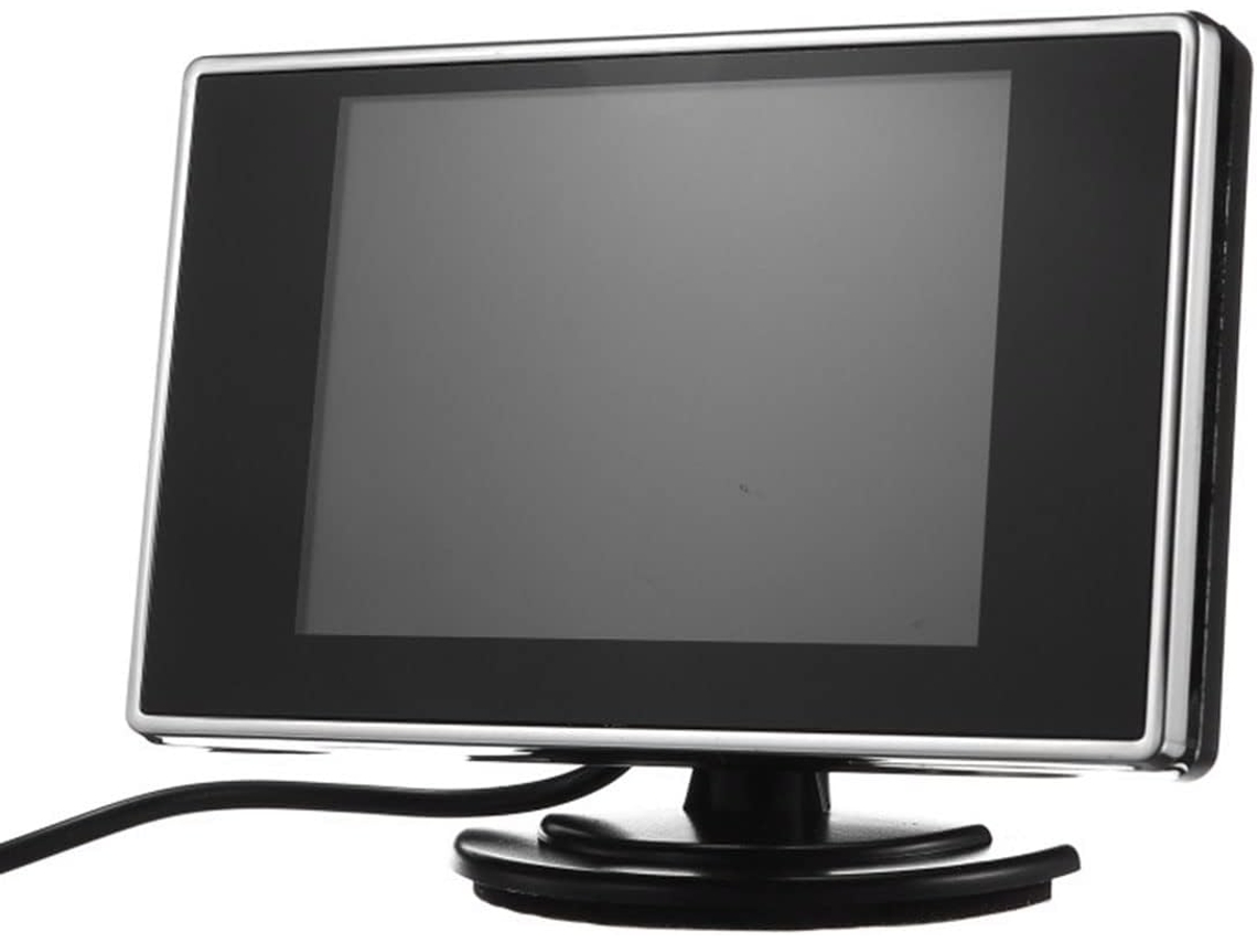 Monitor de Carro de 3,5 Polegadas com Câmera de Ré e Áudio Bidirecional. SFUSHOS