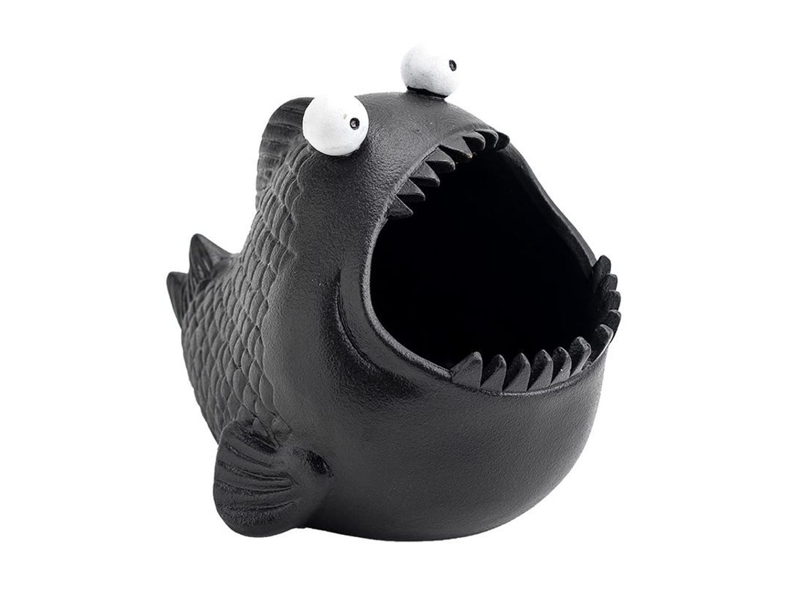 Cenicero de Cerâmica em Forma de Peixe Pirarucu S/MARCA