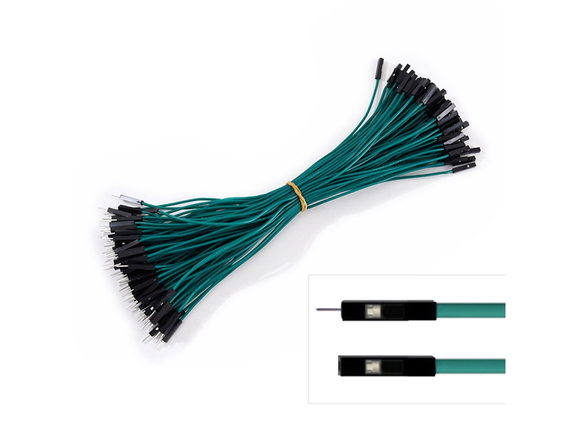 Cabo Dupont Keyiuav 1p, Fio de Silicone 26awg, Conector Macho fêmea Xh2.54, Resistente a Altas Temperaturas. MDUG