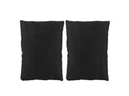 2pcs Capa Para Grifo De Oxford Preto Protetor Anticongelante Para Inverno Ferramenta Exterior