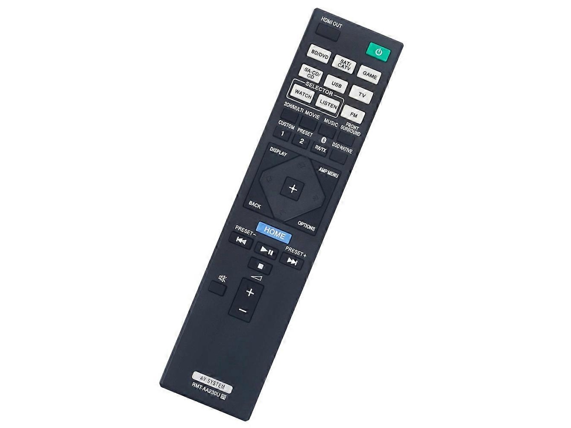 Controle Remoto De Substituição -aa230u Rmtaa230u Para Receptor Av Strdn1070 Str-dn1070