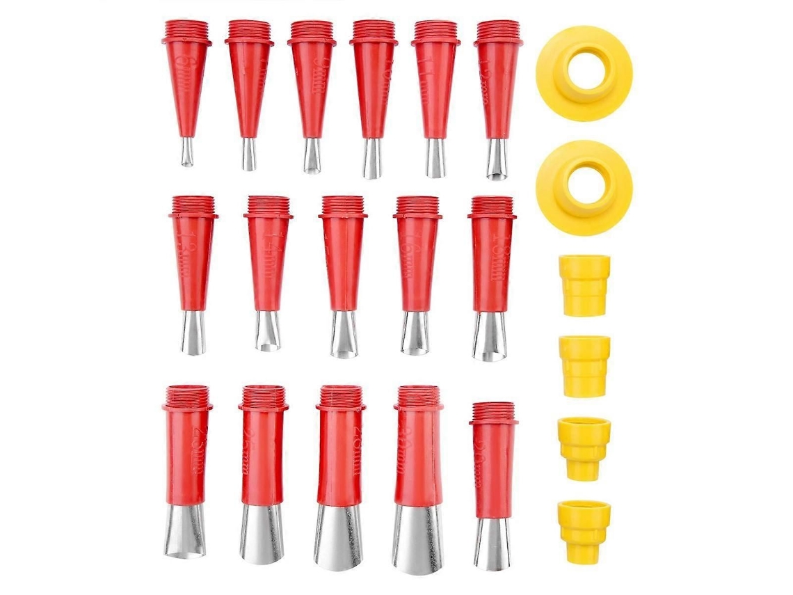 22 Bicos De Silicone Para Acabamento Em Vedação
