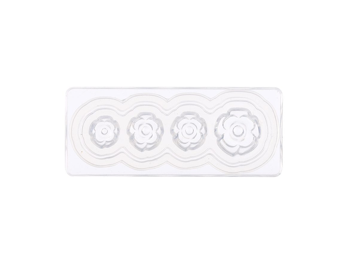 Molde De Silicone Para Decoração De Unhas Artística 3d Diy Modelos De Camélia Para Manicure