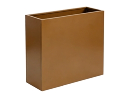 Vaso Para Plantas Vaargel Aço 82x90x30 Cm Castanho casa.pro