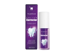 Pasta de Dentes Clareadora V34 Purple com Proteção e Branqueamento Dental LAXISCREED