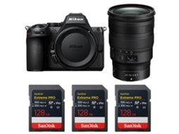 Z5 Ii + 24 70mm F/2.8 S + 3 Sandisk 128gb Extreme Pro Uhs ii Sdxc + Ebook “20 Dicas para Fotos Que Impressionam” NIKON