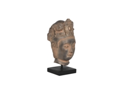 Home Esprit Figura Decorativa Buda Oriental Marrom Preto 15 X 18 X 38 Cm