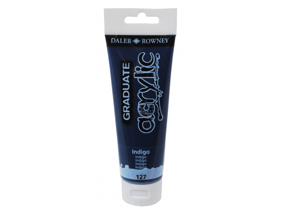 Pintura Acrílica Graduate Daler Rowny 120 Ml (127 Azul Indigo)