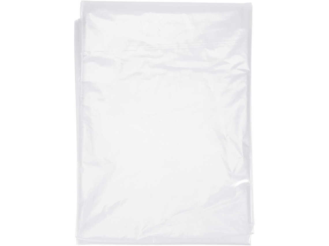 Saco para Colchão em Pe Reforçado com Amplo Espaço de Armazenamento e Design Transparente. Branco CHABERLU