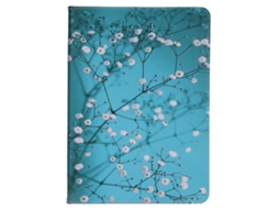 Aetheria estojo Protetor de Pu para Tablet Ios 9.7 Polegadas com Função de Suporte Plum Blossom
