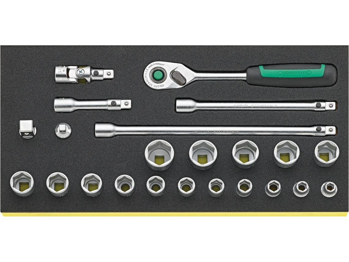 Bandeja Tcs com boca de chave de soquete 45507 Tcs 456/16/7Qr STAHLWILLE