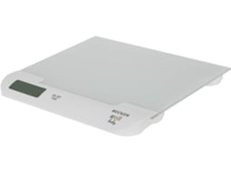 Balança Digital de Bebé BECKEN BCS-2973 (Branco) — Peso máximo: 20 Kg | Digital