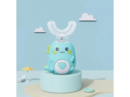 Escova de Dentes Infantil em Formato U, Ultrassônica Silicone com Rotação 360 ​​graus, Escov a Automática À Pr GOKOCO
