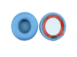 Almofada para Auscultadores Beats Solo 4.0 de Orelhas de Espuma Macia Pele de Proteína Azul Pedra XIAOMOYU