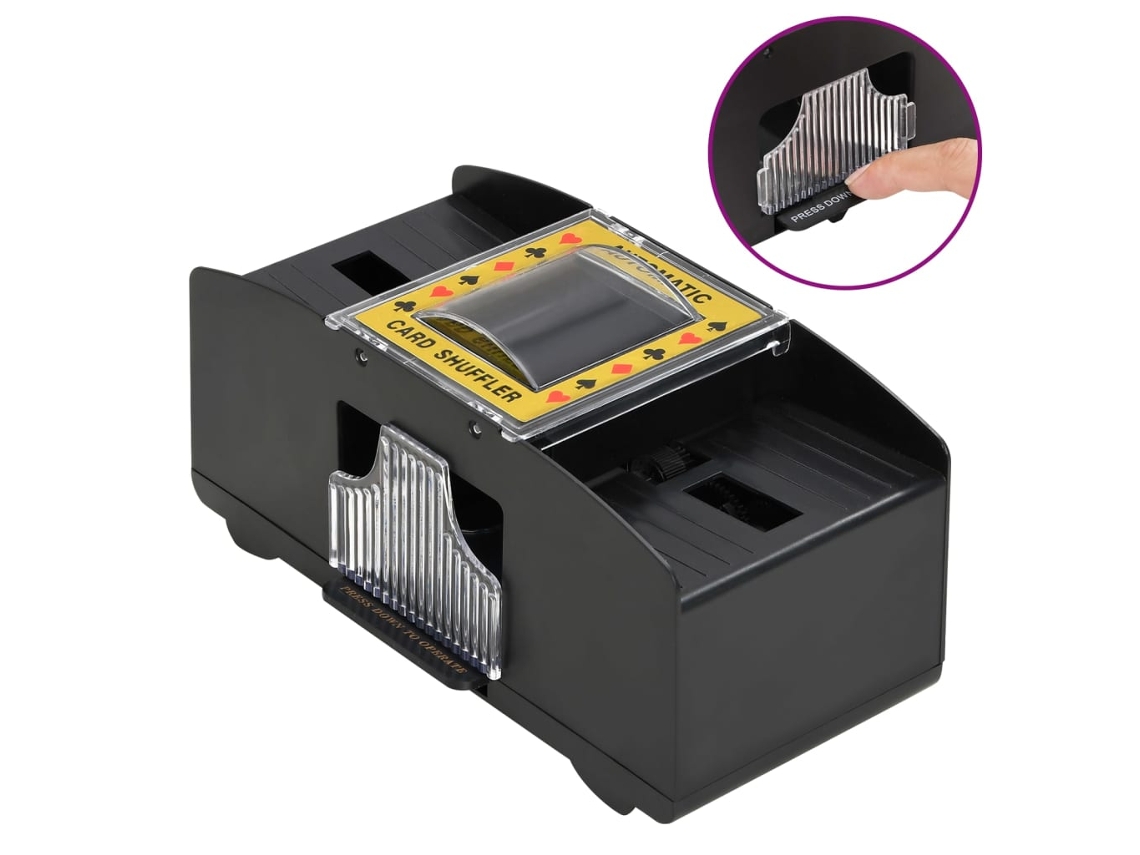 Baralhador de cartas automático VIDAXL