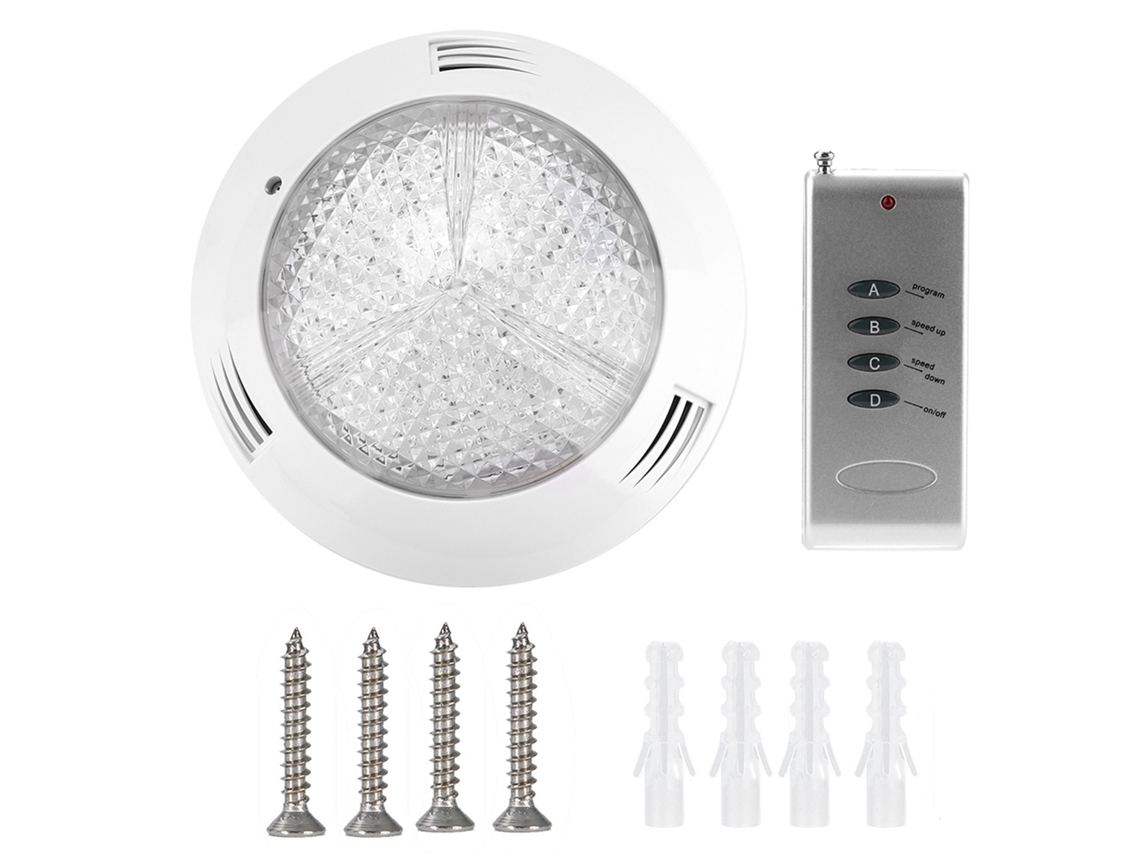 Lâmpada Subaquática Rgb 360led 35w Ac12v Impermeável com Controle Remoto para Piscinas | S/MARCA