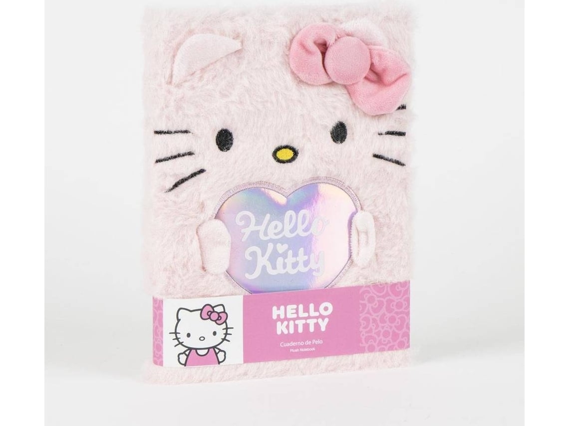 Caderno A5 Fluffy Hello Kitty (Outlet Caixa Aberta)