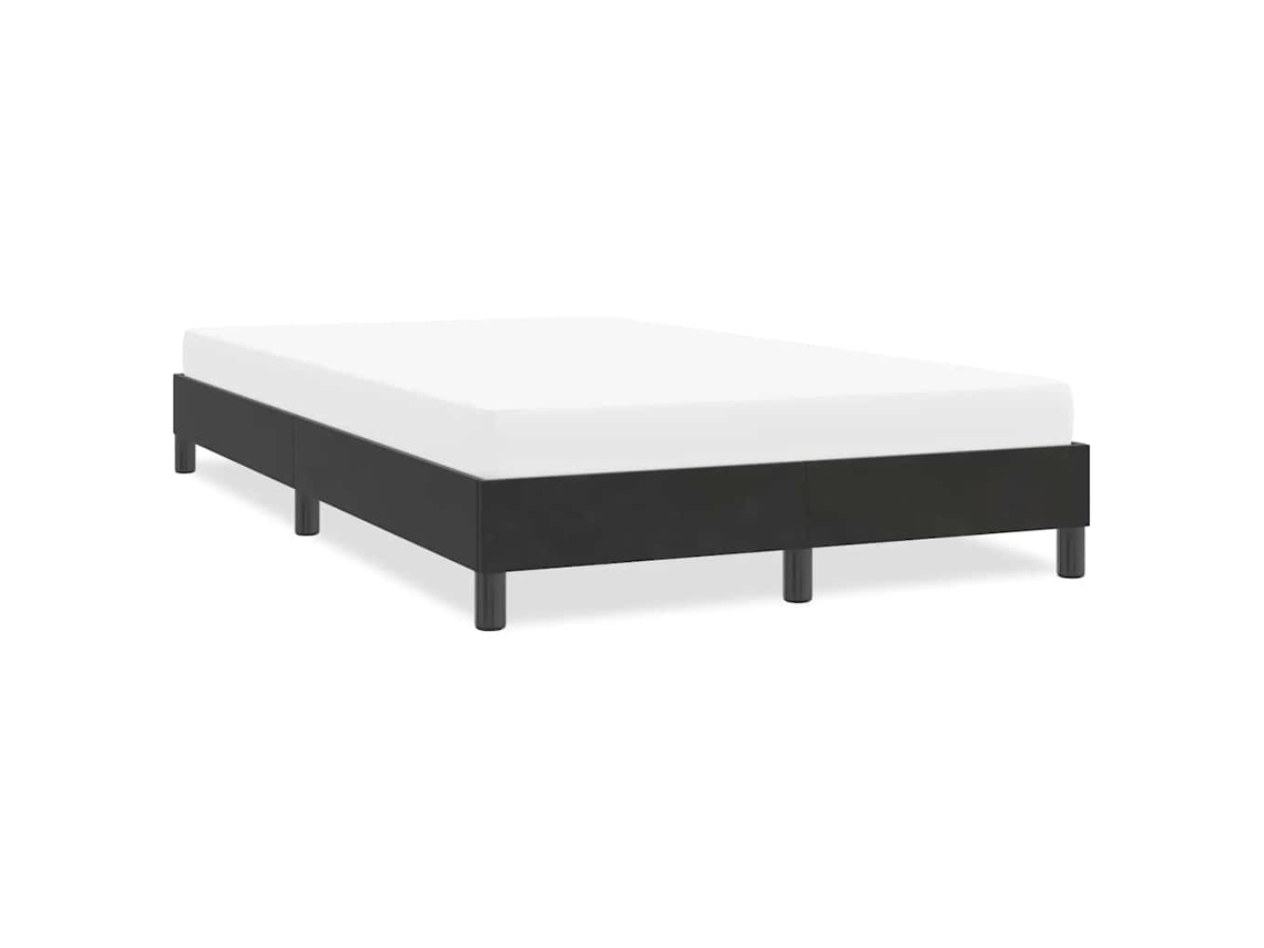 Vidaxl Estrutura De Cama Sem Colchão 120x220 Cm Veludo Preto