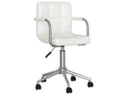 Dining Chair, Dining Chairs Vidaxl Branco Couro Artificial (n/a)