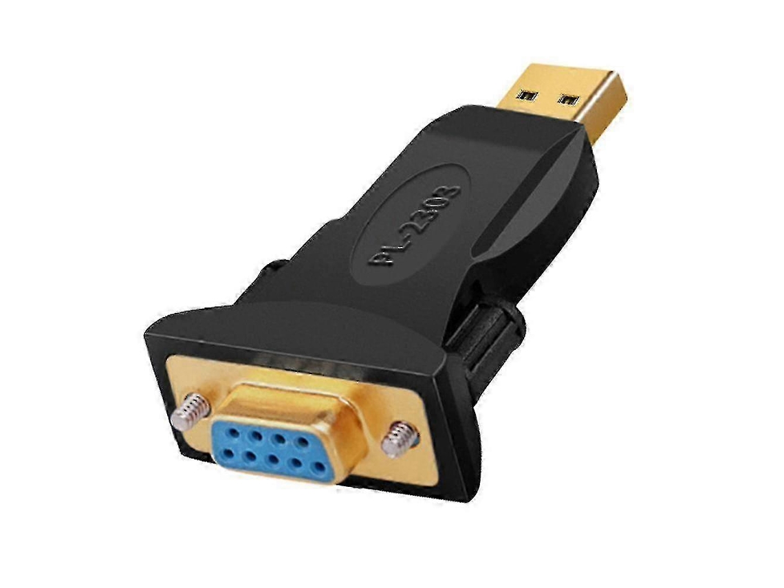 Adaptador Usb Para Rs232 Com Chipset, Conversor Serial Usb Para Db9 Guanguan