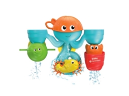 Baby Clementoni 17458 Brinquedo de Banho Conjunto de Jogo de Banho Multicor