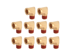 Conector De Tubería De Latón Npt 3/8in Macho-hembra