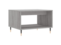 Mesa de Centro Derivados de Madeira Cinzento Sonoma MAISON EXCLUSIVE (60x50x40 cm)