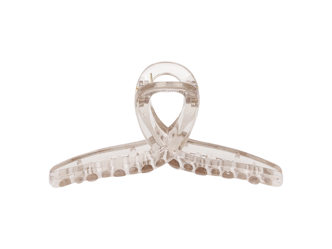 Grampo De Cabelo Claw Feminino Elegante Simples Acessório De Estilo Anti-deslizante Para Mulheres Cinza Escuro