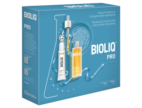 Pro Advanced Eye Care Duo Renewing 15ml Eye Serum Hydrating 30ml Moisturizer Set Bioliq