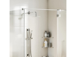 Vidaxl Cabeça De Chuveiro Quadrada Em Aço Inoxidável 304 20x20 Cm