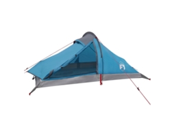 Vidaxl Barraca Para Caminhadas Azul 4 Pessoas