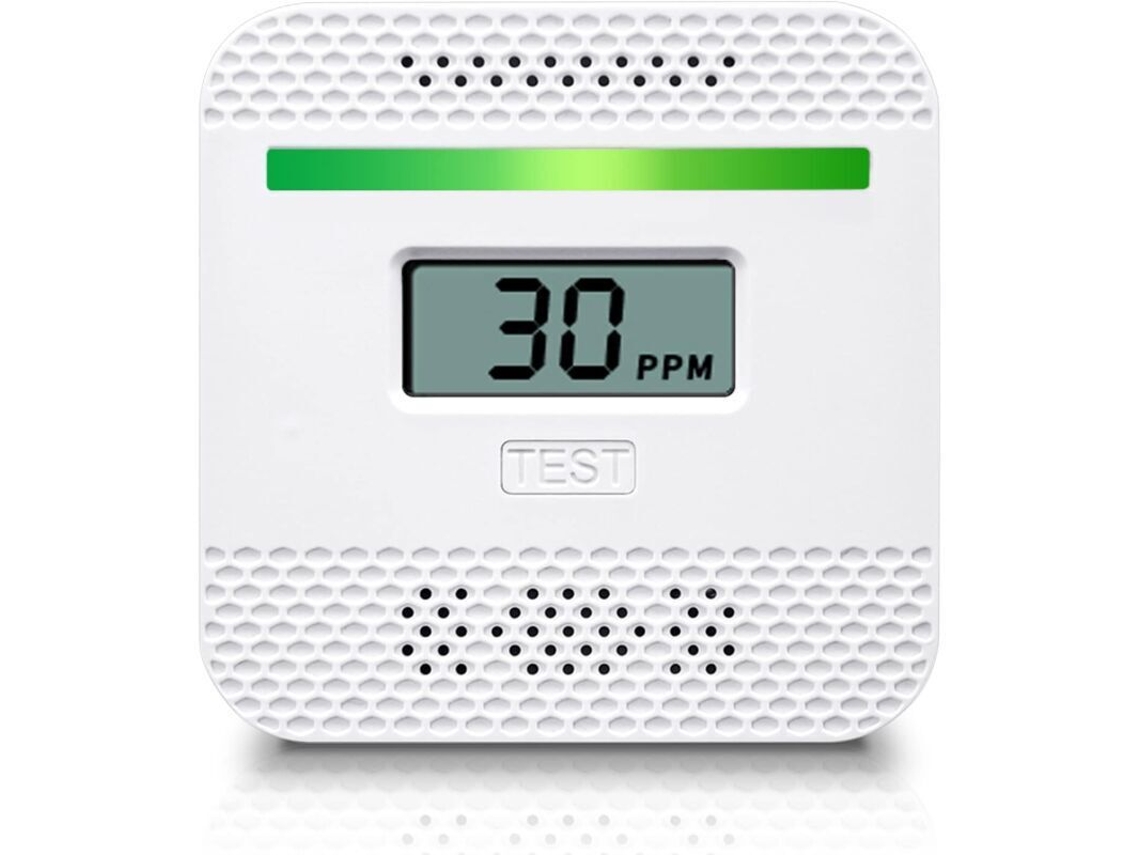 Detectores De Monóxido De Carbono, Alarme De Co Portátil Com Visor Digital Lcd Para Uso Doméstico E Em Viagens