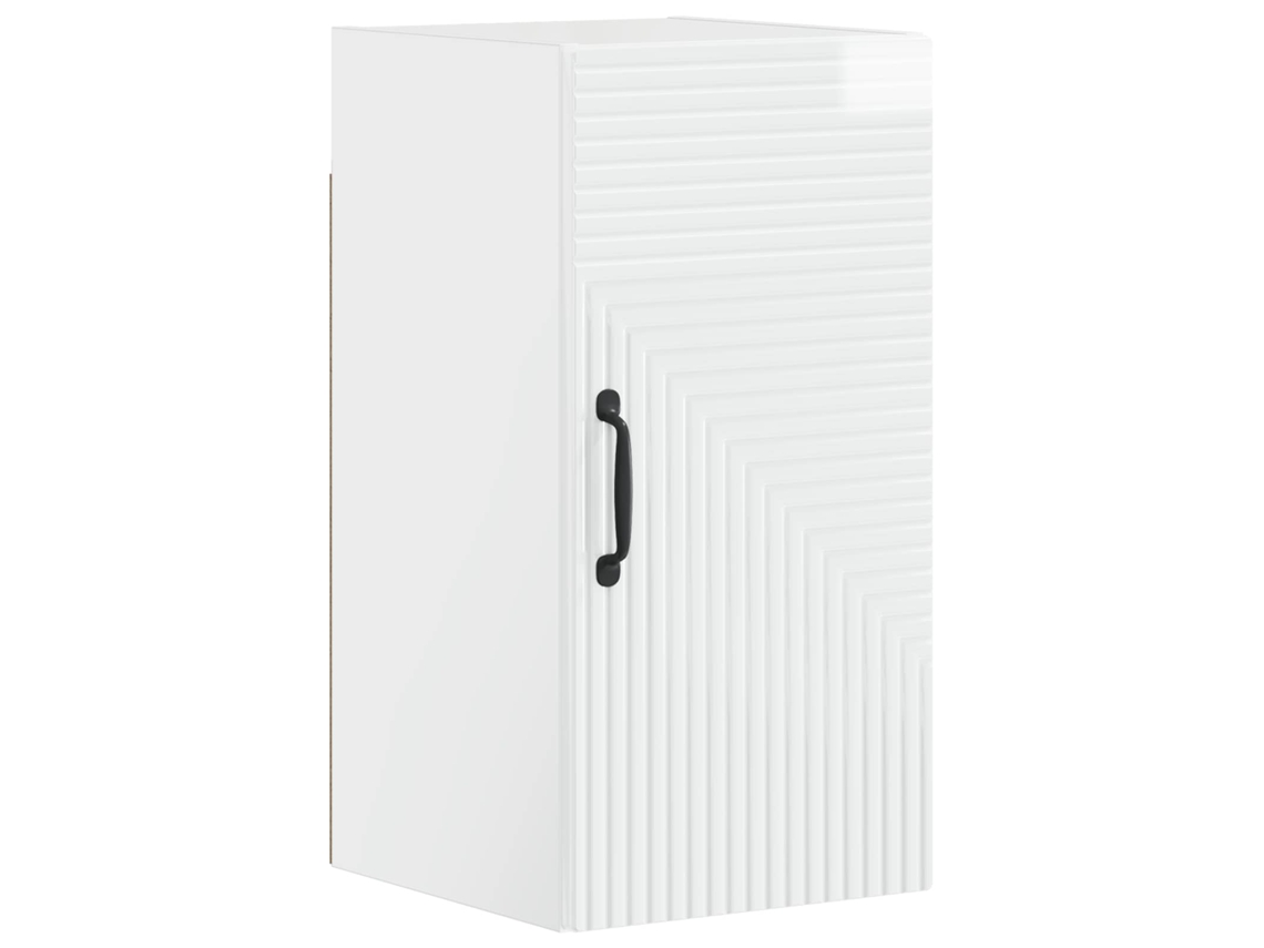 Vidaxl Armário De Parede Para Banheiro Haarlem Branco Brilhante