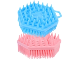 Lurelia Conjunto De 2 Buchas Vegetais De Banho Para Duche, Bucha Vegetal, Cerdas Macias E Massagem Suave, Uso Diário