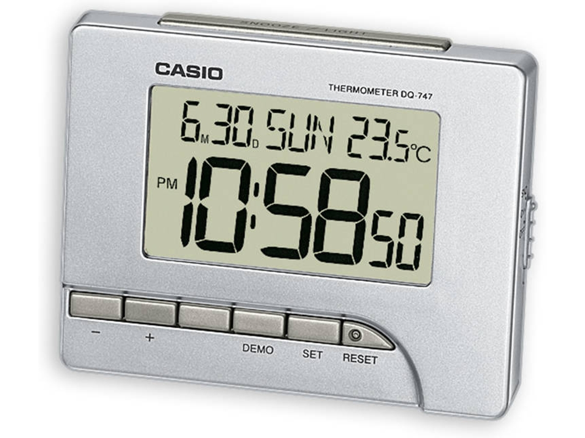 Rádio Despertador CASIO DQ-747-8EF