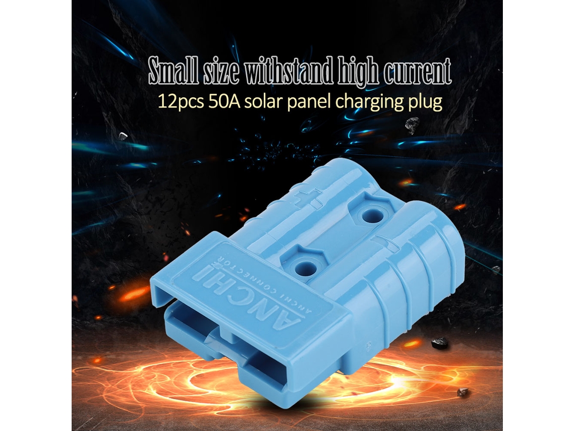 Laxiscreed Conector De Carregamento Solar Bipolar 50a Para Painéis Fotovoltaicos