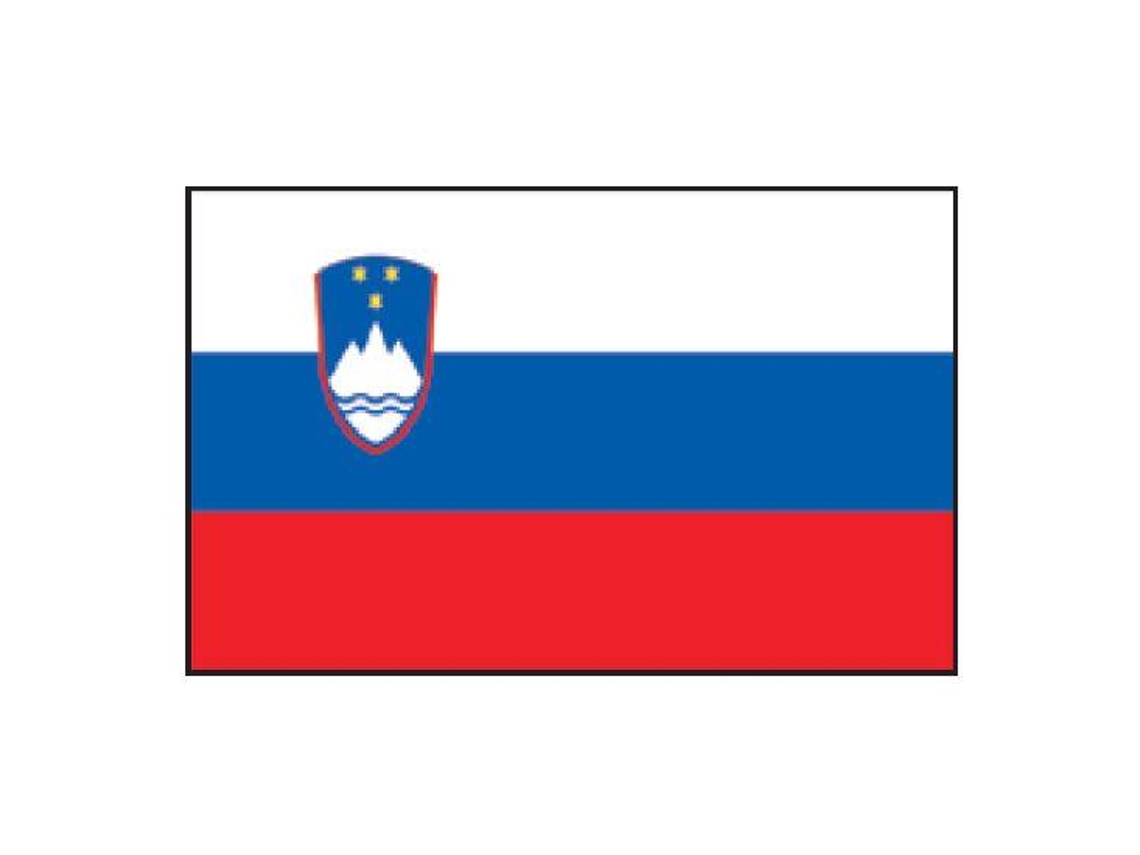 Slovenian Vermelho Branco Azul 20 X 30 Cmlalizas