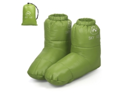 Pantufas de Pluma Inverno Aquecimento Campismo Unissex