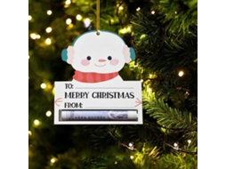 Pingente Decorativo De Natal Em Forma De Dinheiro, Enfeite Para Pendurar, Estatueta Assustadora, Artesanato, Acessrio Para Carro. Hengjian