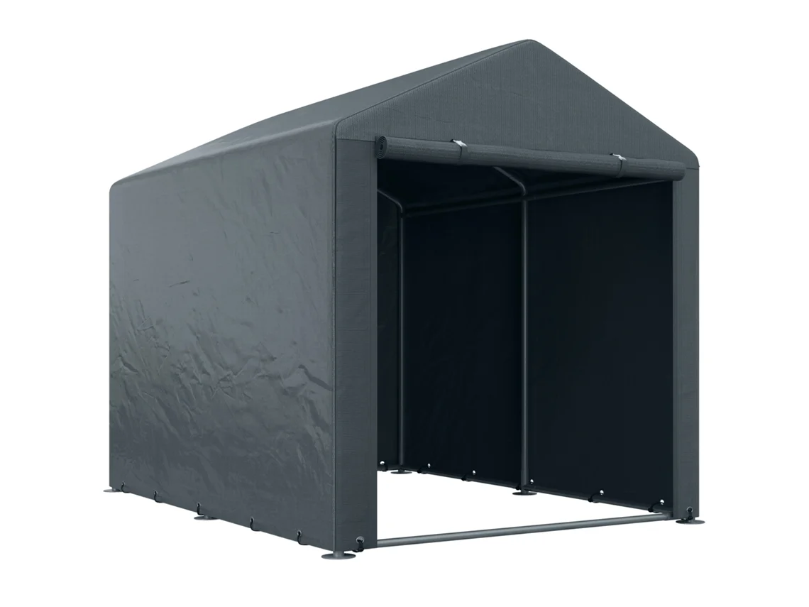 Tenda Armazenamento 1,6x2,18 M Uv Zíper Jardim VELTRIX