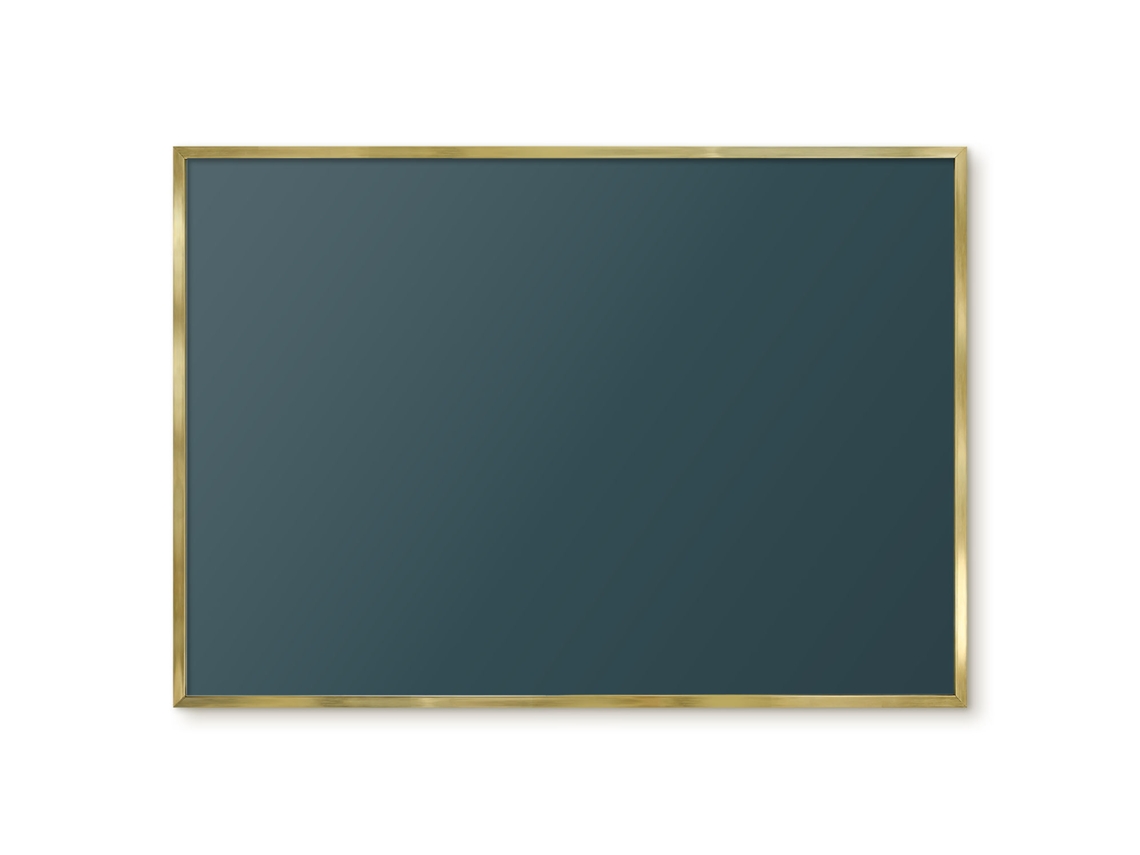 Magnetic Wall Board Vivid Orange For The Office Espelharte (100x70 Cm)